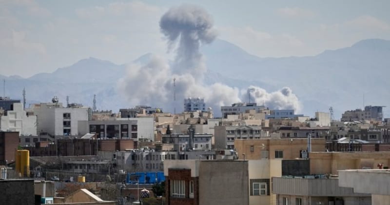 Military strikes on Iran on Saturday, February 28, 2026