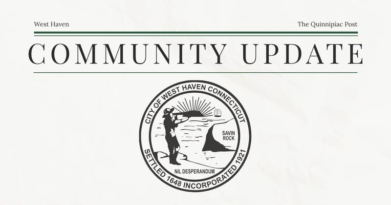 West Haven community update: the City of West Haven seal